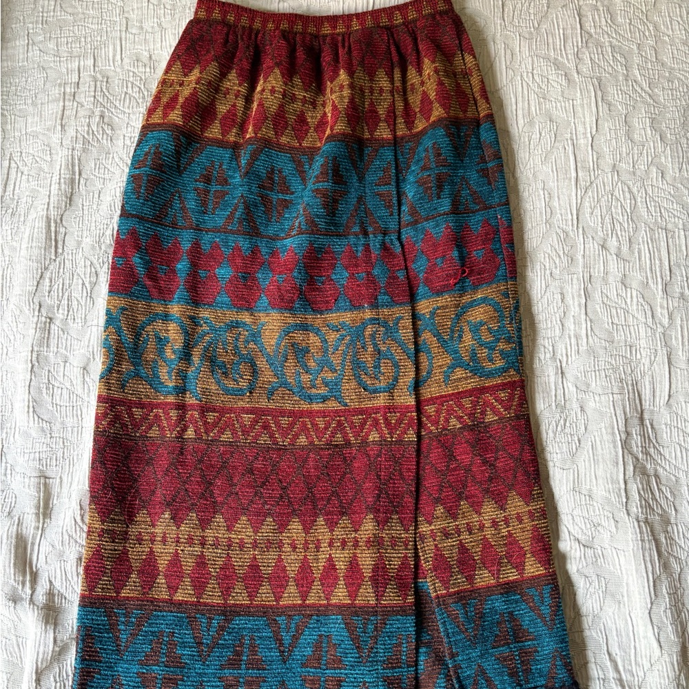 Graff Multicolor Patterned Vest - Picture 2 of 2